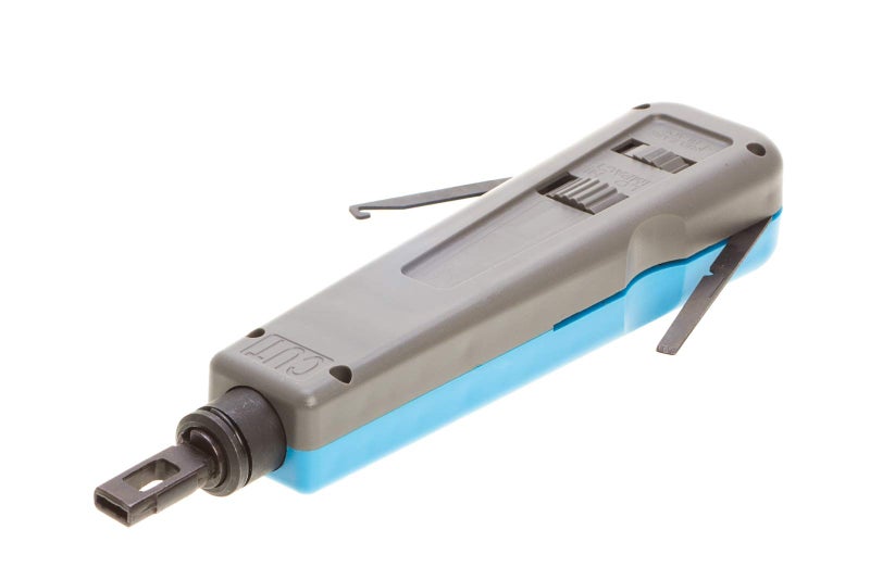 SATMAXIMUM Professional Punch Down Tool with 110 & 66 Blades â€“ Cat6/Cat5e Network Cable Termination, Impact Tool for Patch Panels, Outlets & Sockets, Precision Reversible Blades, Ergonomic Grip - Image 5